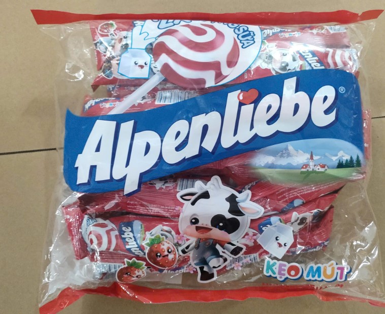 Bịch Kẹo Mút Alpenliebe 360g